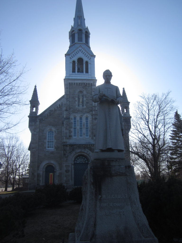 Pierre Mignault Statue Saint-Joseph Chambly Vermont Catholic