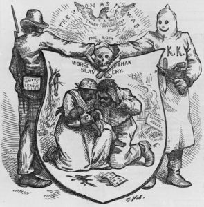 Lost Cause Thomas Nast Cartoon 1874 Jefferson Davis