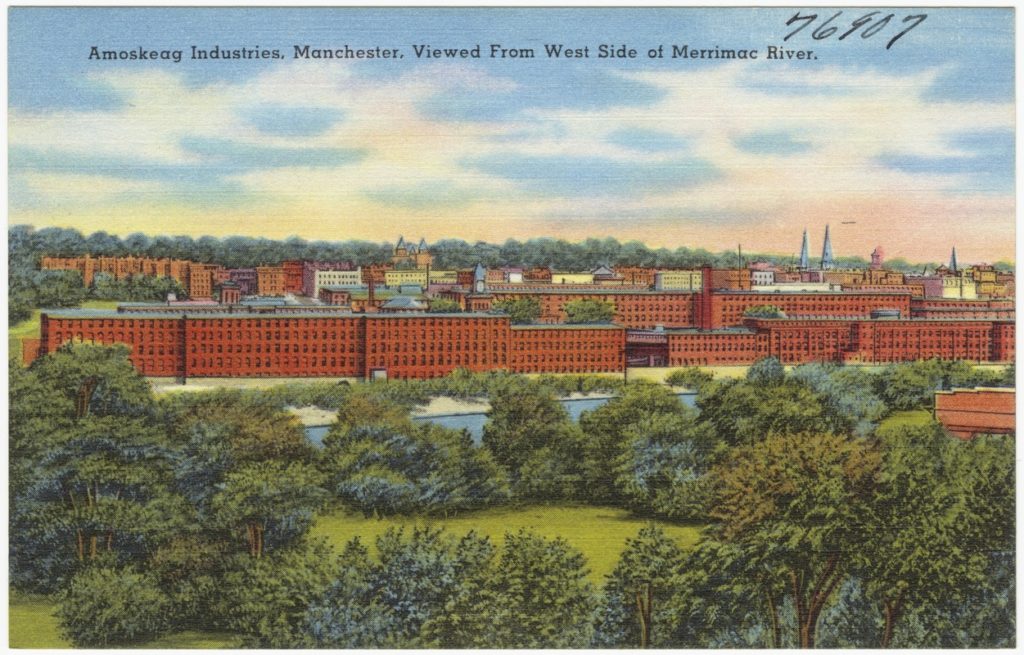 Manchester New Hampshire Amoskeag 1930-1945