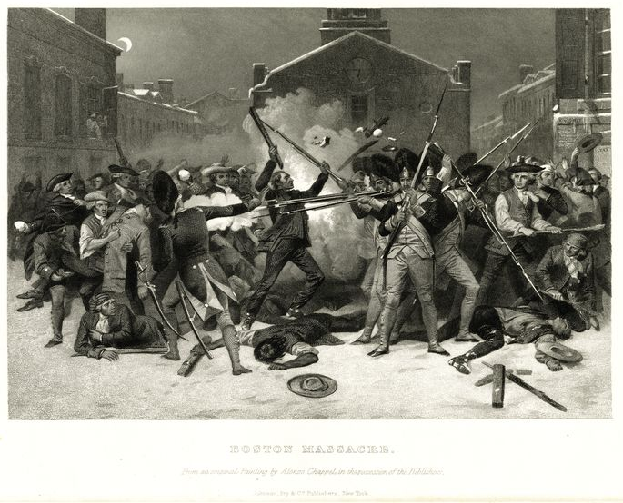 Boston Massacre Revolution Historical Anniversary Invasion of Quebec