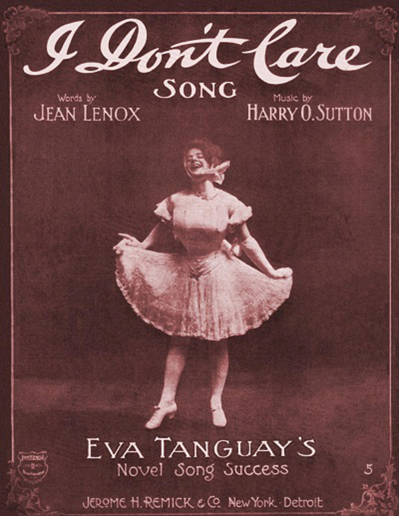 Eva Tanguay Vaudeville Cohoes New York French Canadians Franco-Americans