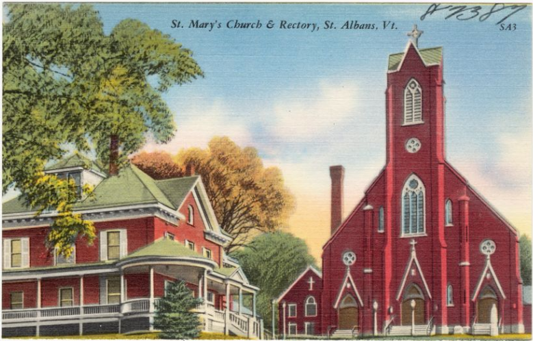 St. Albans St. Mary's Catholic Church Vermont