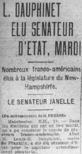 New Hampshire Franco-American politics