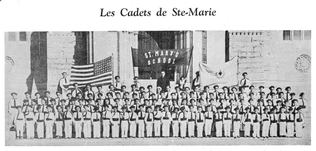 Lewiston Maine Franco-Americans parish school Sainte-Marie St. Mary education bill