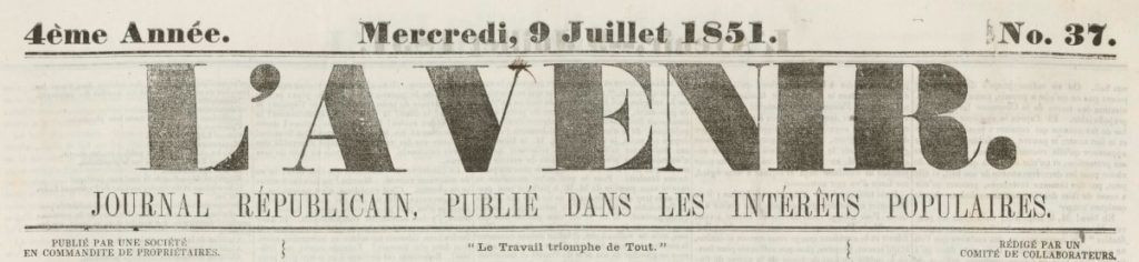 L'Avenir Dorion journal Québec Montréal