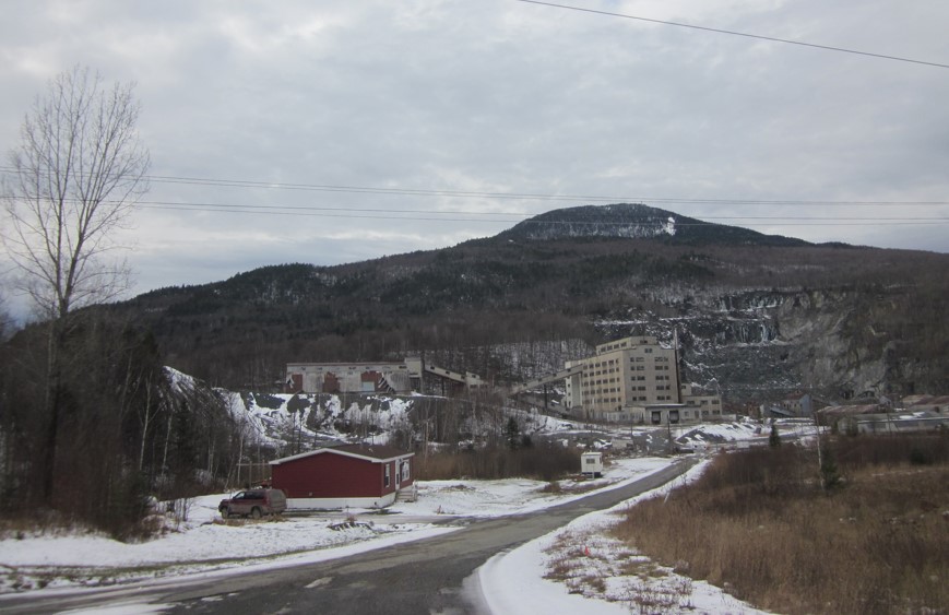 Absestos Belvidere Eden mine Vermont