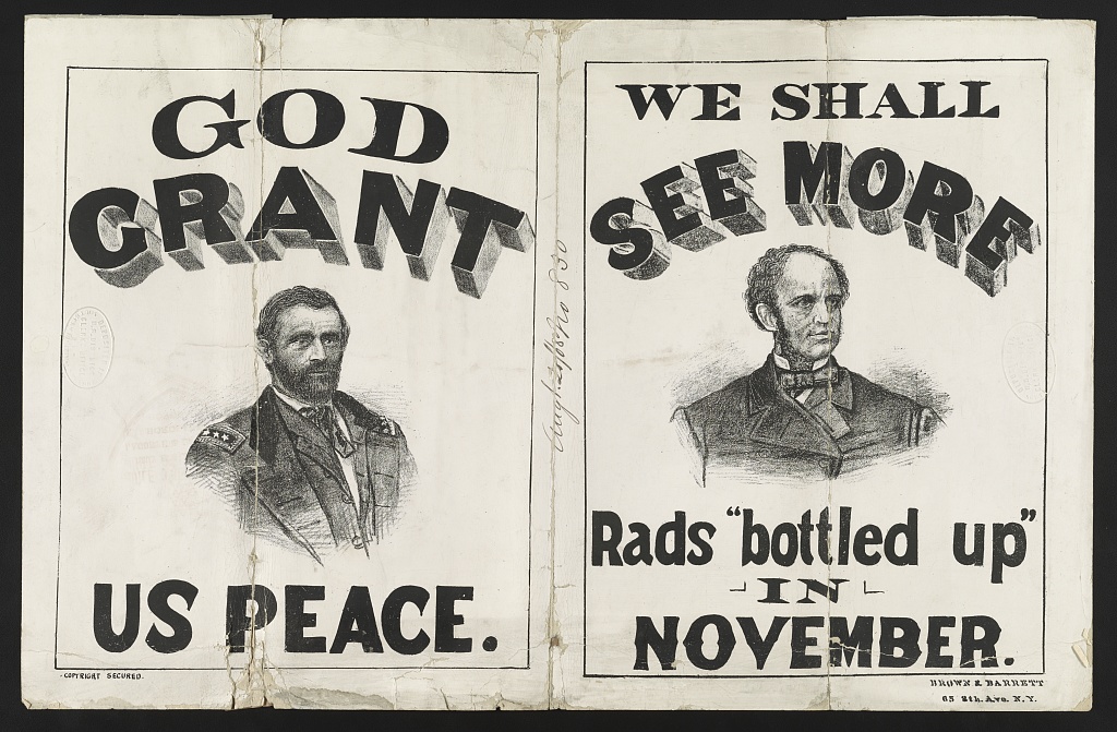 Presidential election of 1868 Ulysses S. Grant