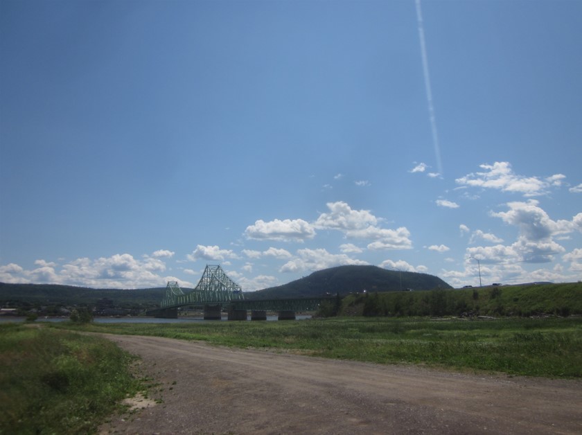 Campbellton Pointe-à-la-Croix Petite-Rochelle bridge New Brunswick Quebec